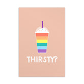 Thirsty? Postcard